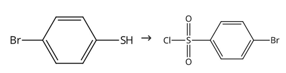 4-溴苯磺酰氯的合成路線