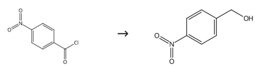 對硝基苯甲醇的合成方法