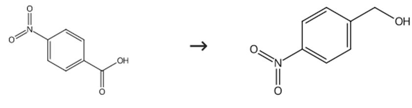 圖3 對硝基苯甲醇的合成路線