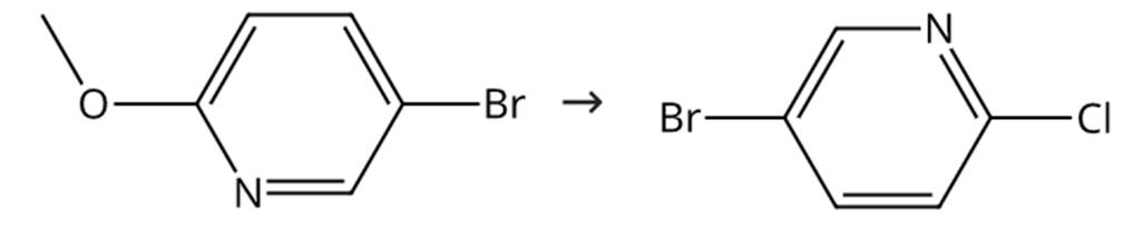 圖2 5-溴-2-氯吡啶的合成路線