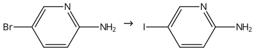 圖1 2-氨基-5-碘吡啶的合成路線
