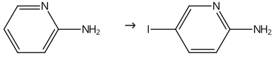 圖2 2-氨基-5-碘吡啶的合成路線
