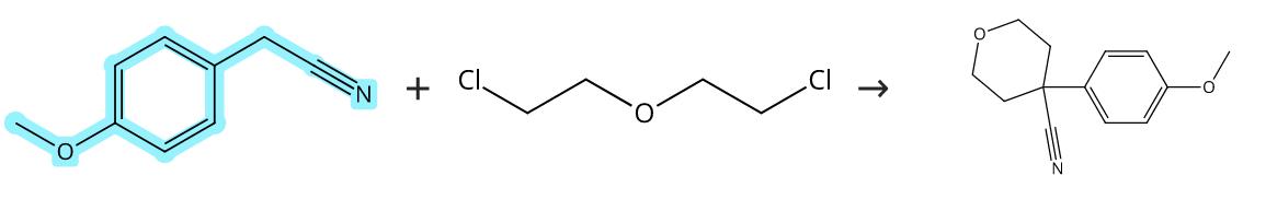 對甲氧基苯乙腈參與的親核取代反應