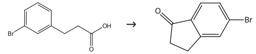 圖2 5-溴茚酮的合成路線