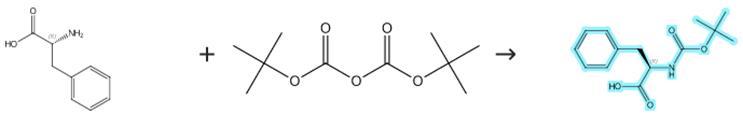 BOC-D-苯丙氨酸的合成路線