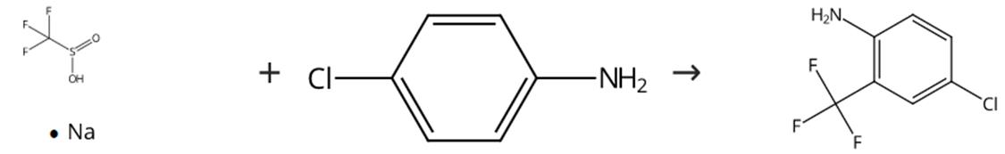 圖2 2-氨基-5-氯三氟甲苯的合成路線