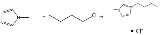 氯化(1-丁基-3-甲基咪唑)的合成路線