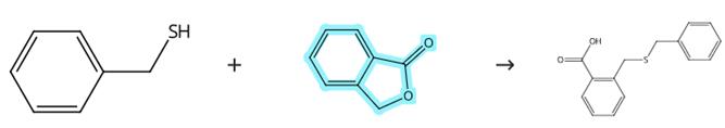 苯酞和硫醇的開環(huán)反應(yīng)