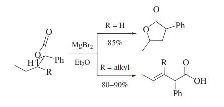 β-內(nèi)酯重排得到丁內(nèi)酯或β，γ-不飽和羧酸。.jpg