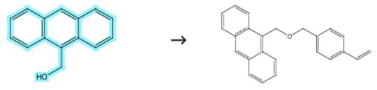 9-蒽醇參與的親核取代反應
