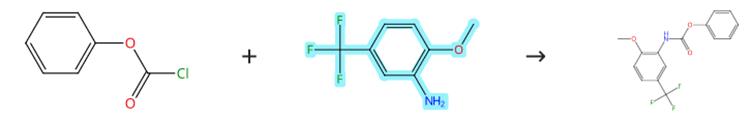 2-甲氧基-5-三氟甲基苯胺的酰化反應(yīng)