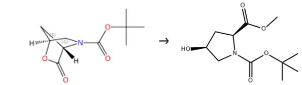 N-Boc-順式-4-羥基-L-脯氨酸甲酯的制備