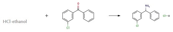 C-(3-CHLORO-PHENYL)-C-PHENYL-METHYLAMINE HYDROCHLORIDE