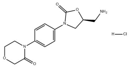 利伐沙班中間體的化學(xué)結(jié)構(gòu)式