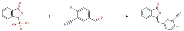 2-Fluoro-5-[(3-oxo-1(3H)-isobenzofuranylidene)methyl]-benzonitrile