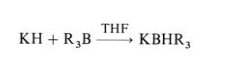 Potassium hydride reaction