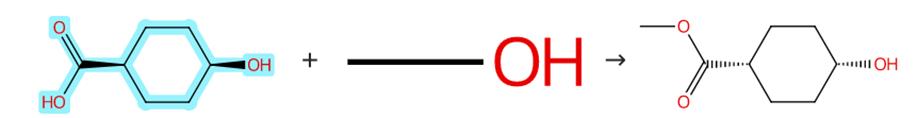 順-4-羥基環(huán)己烷甲酸的酯化反應(yīng)
