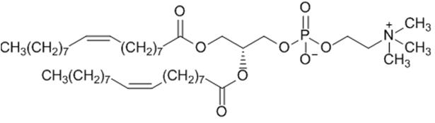 1,2-二油?；蚜字幕瘜W結構式