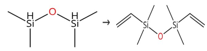 圖2 四甲基二乙烯基二硅氧烷的合成路線