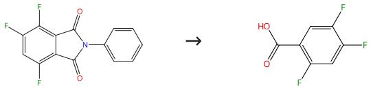 圖2 2，4，5-三氟苯甲酸的合成路線