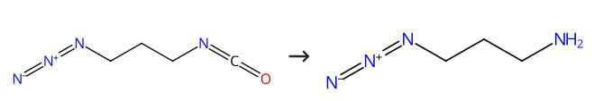 圖2 3-疊氮基丙胺的合成路線