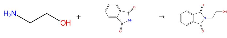 圖2 N-羥乙基酞酰亞胺的合成路線