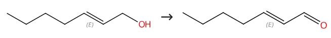 圖2 (E)-2-庚烯醛的合成路線