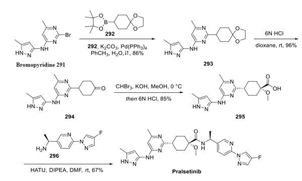 Pralsetinib synthesis