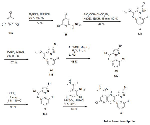 1H-Pyrazole-5-carboxamide, 3-bromo-N-[2,4-dichloro-6-[(methylamino)carbonyl]phenyl]-1-(3,5-dichloro-2-pyridinyl)-