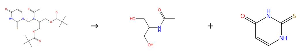 Fig. 2 The synthesis route of 2-Thiouracil