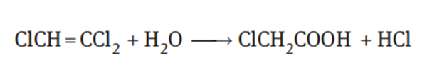 Trichloroethylene hydrolyzed