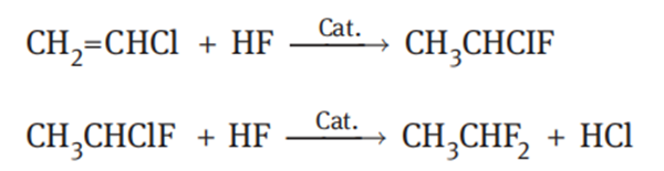 1,1-difluoroethane synthesis