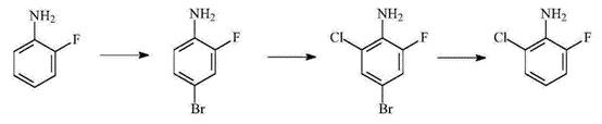 圖1 2-氯-6-氟苯胺的合成路線圖.png
