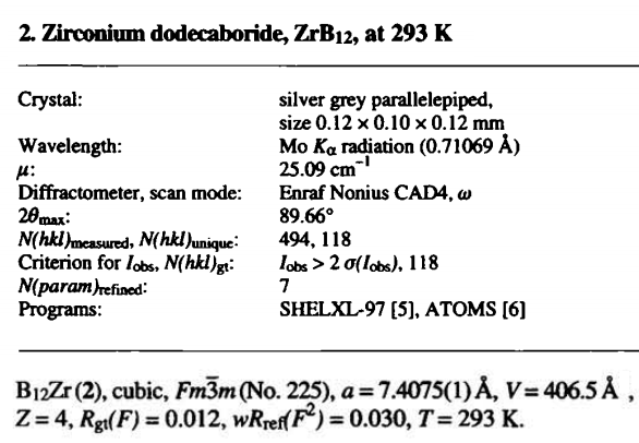 ZIRCONIUM BORIDE