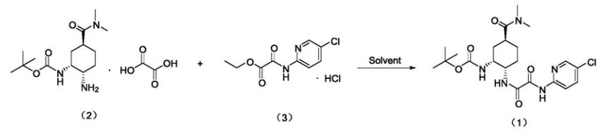 依度沙班中間體反應(yīng)方程式
