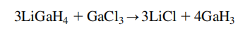 GaH3 synthesis