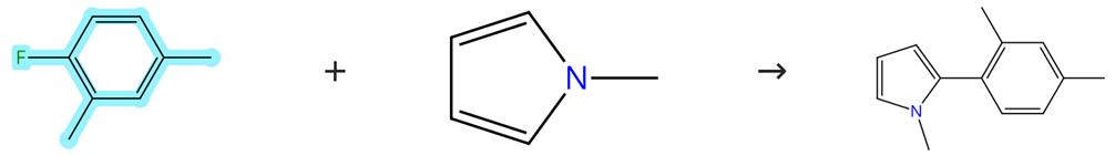 1,3-二甲基-4-氟苯的脫氟偶聯(lián)反應