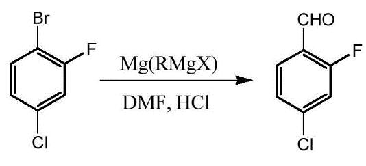 4-氯-2-氟苯甲醛的合成