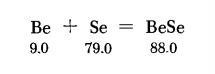 synthesis of beryllium selenide 