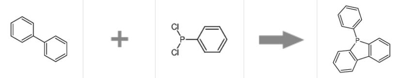 圖1 5-苯基-5H-苯并[B]膦吲哚的合成反應(yīng)式.png