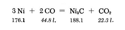 preparation of NICKELCARBIDE