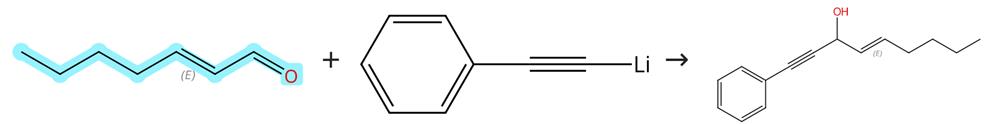 (E)-2-庚烯醛的親核加成反應(yīng)