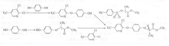 高效氟吡甲禾靈的合成路線