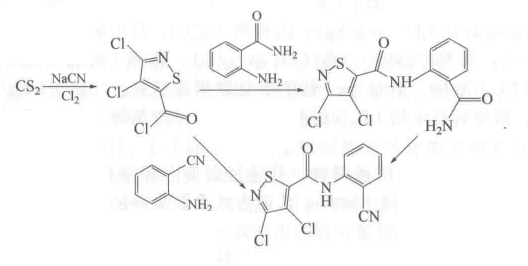 異噻菌胺的合成路線