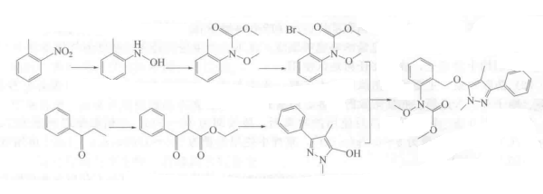 唑胺菌酯的合成路線