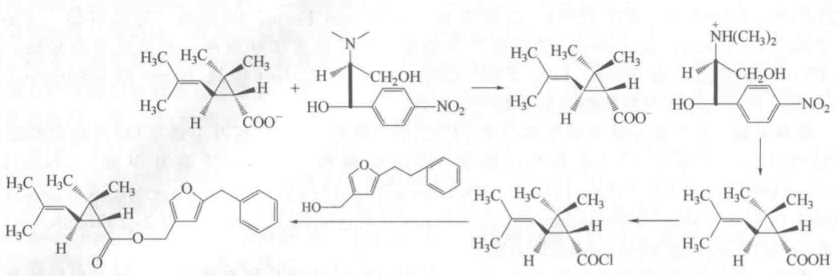 生物芐呋菊酯合成