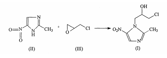 奧硝唑的合成路線