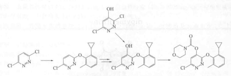 synthesis of cyclopyrimorate