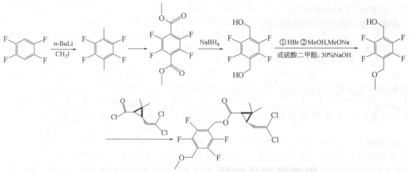 氯氟醚菊酯的合成