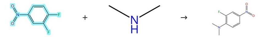 3,4-二氟硝基苯的脫氟胺化反應